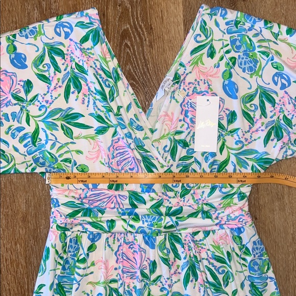 NWT originally $168 Lilly Pulitzer Parigi Skort Romper Resort Just a Pinch M - Picture 5 of 12
